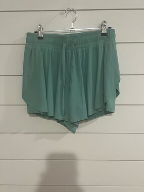 JoyLab Seafoam Green Layered Athletic Shorts